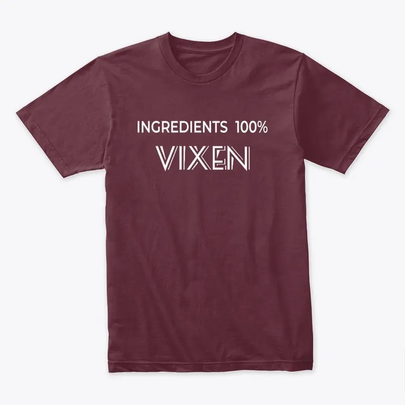 Ingredients 100% Vixen