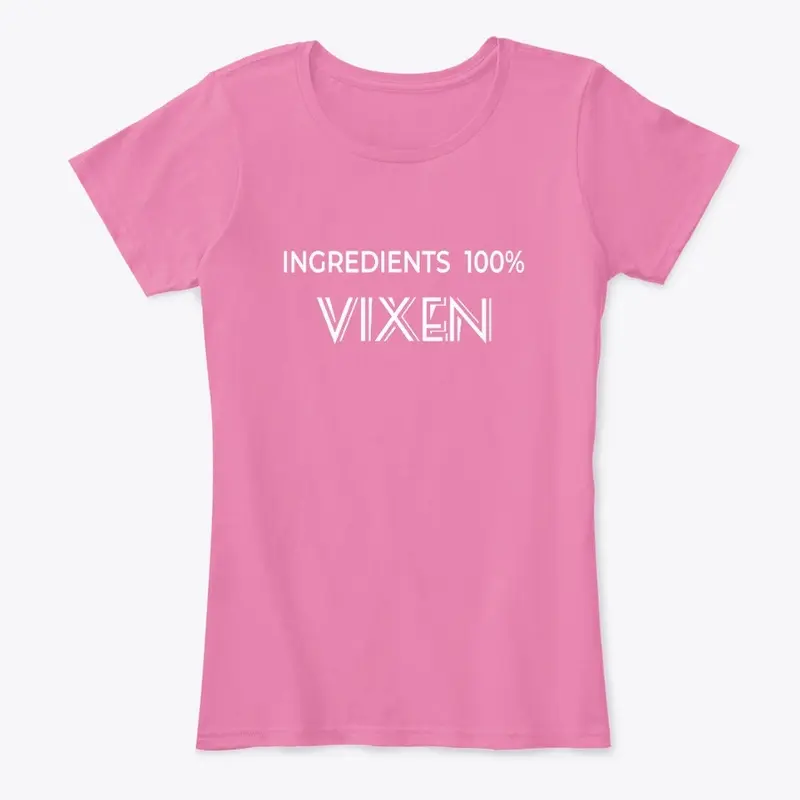 Ingredients 100% Vixen