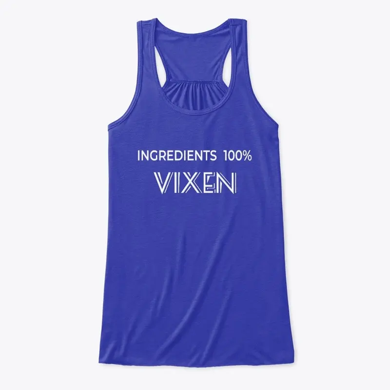 Ingredients 100% Vixen